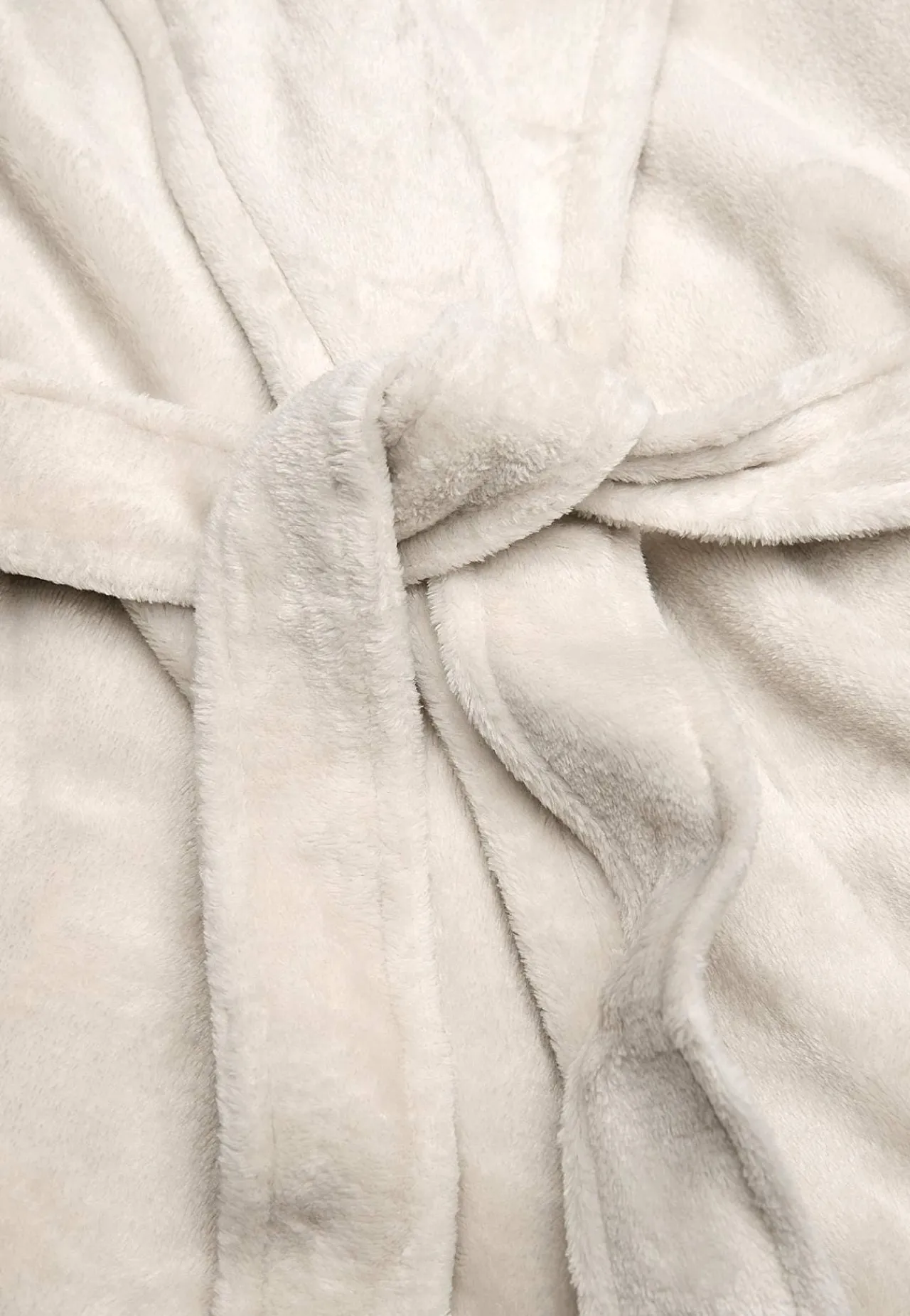 Undertøj|Nat- Og Hyggetøj-Cellbes of Sweden Badekåbe i fleece med hætte Beige