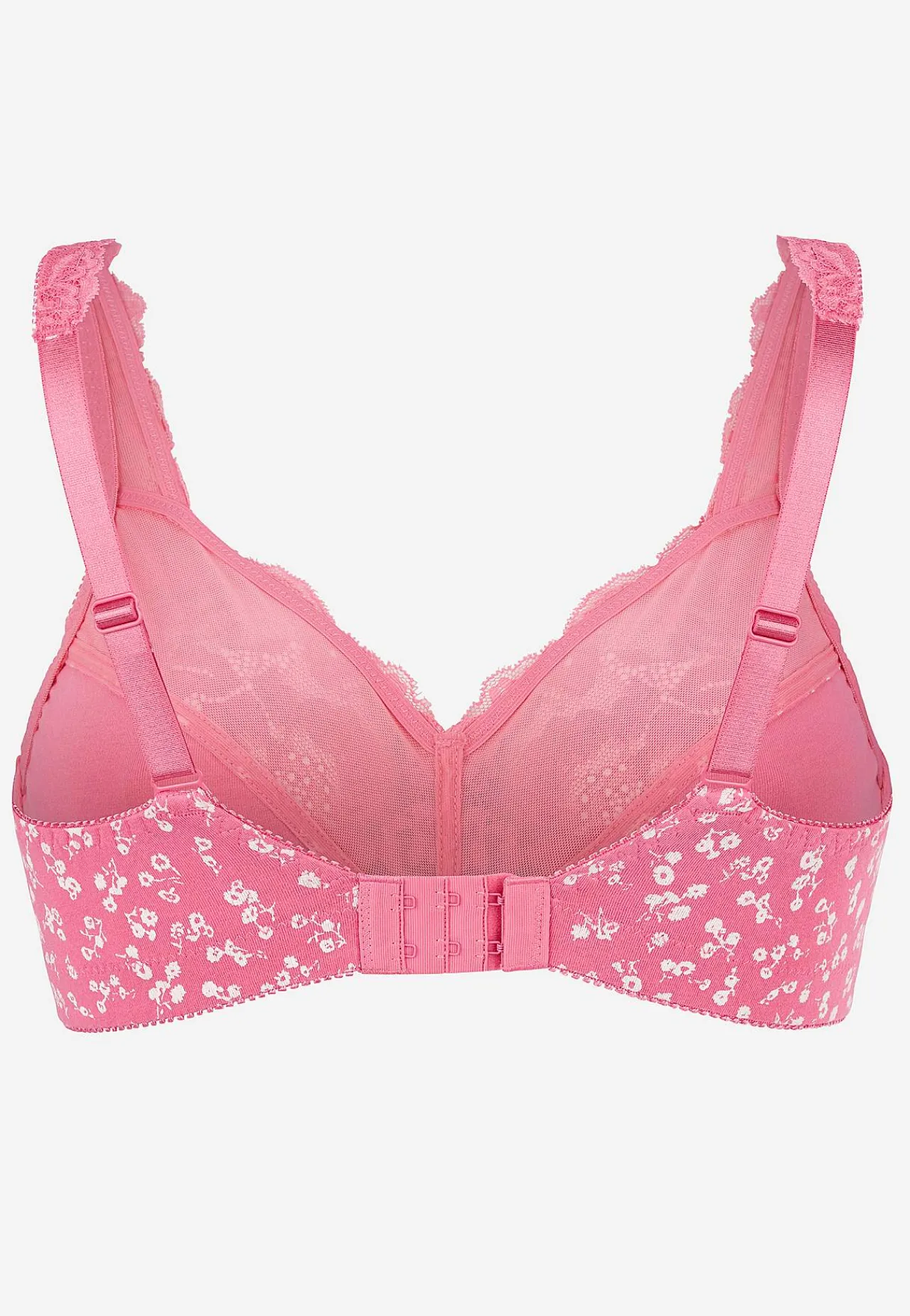 Undertøj|Bh-Cellbes of Sweden Bh uden bøjle Mørk rosa / Blomstret