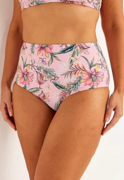 Bikinier-Cellbes of Sweden Bikiniunderdel med høj talje og et blomstermønster Verona Rosa / Blomstret