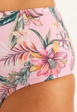 Bikinier-Cellbes of Sweden Bikiniunderdel med høj talje og et blomstermønster Verona Rosa / Blomstret
