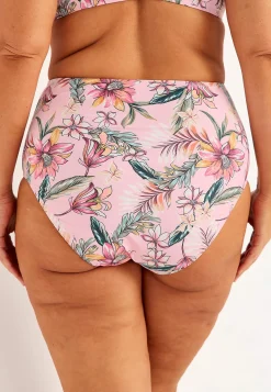Bikinier-Cellbes of Sweden Bikiniunderdel med høj talje og et blomstermønster Verona Rosa / Blomstret