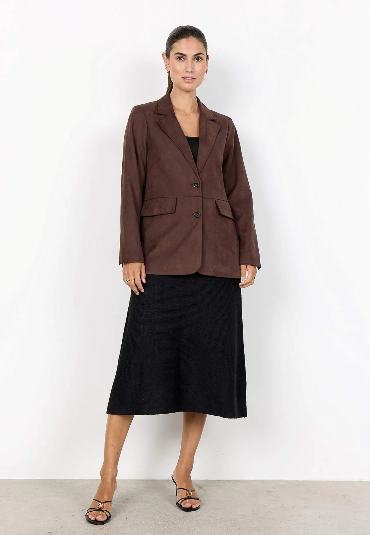 Jakker Og Blazere- Blazer i ruskindsimitation | Cellbes