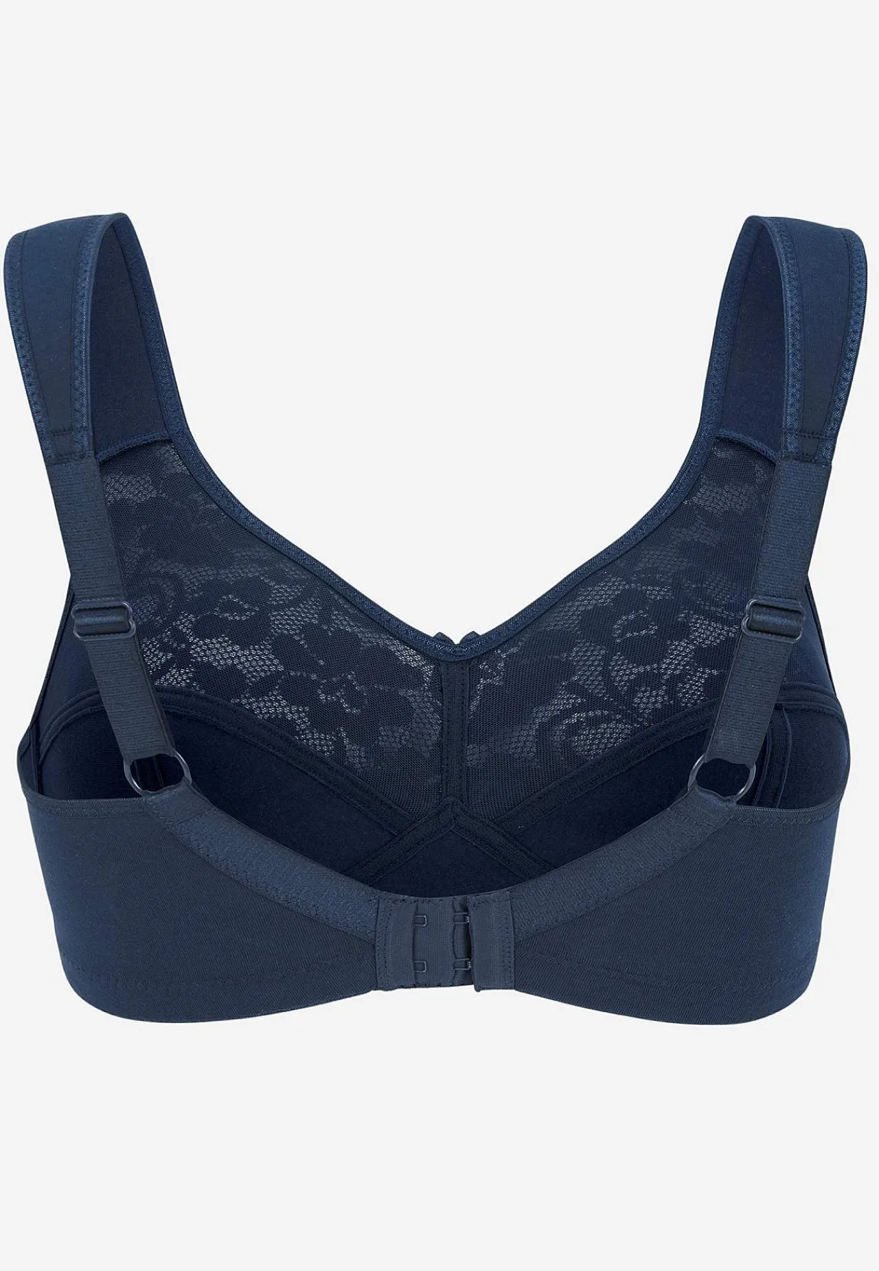 2-Pack|Undertøj-Cellbes of Sweden Blød bh uden bøjle Anna 2-pack Hvid + Marine