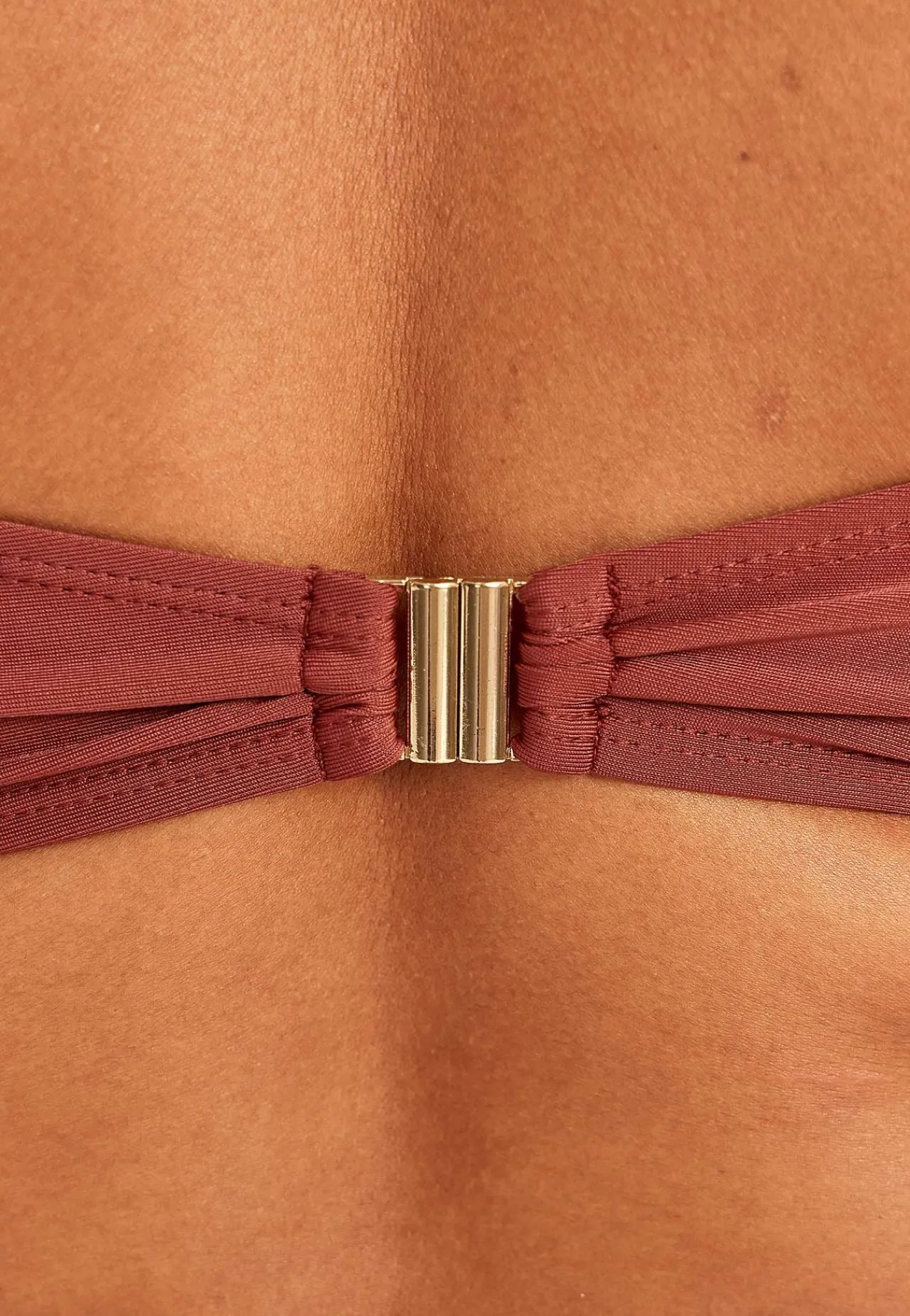 Bikinier- Blød bikini-bh Brighton Rust