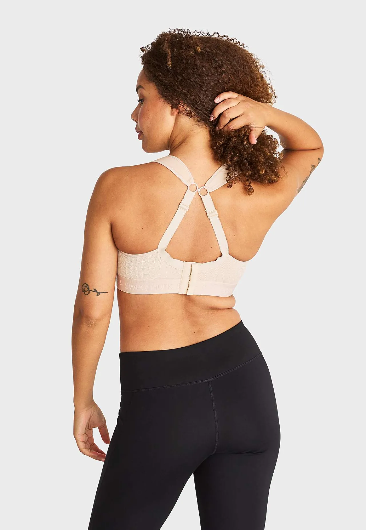 Undertøj|Bh-Swegmark Blød sports-bh med god støtte Kimberly Iconic Beige