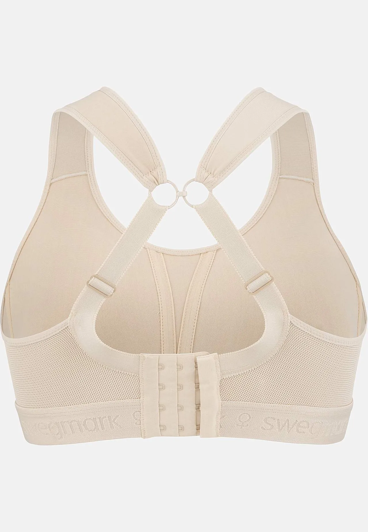 Undertøj|Bh-Swegmark Blød sports-bh med god støtte Kimberly Iconic Beige