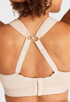 Undertøj|Bh-Swegmark Blød sports-bh med god støtte Kimberly Iconic Beige