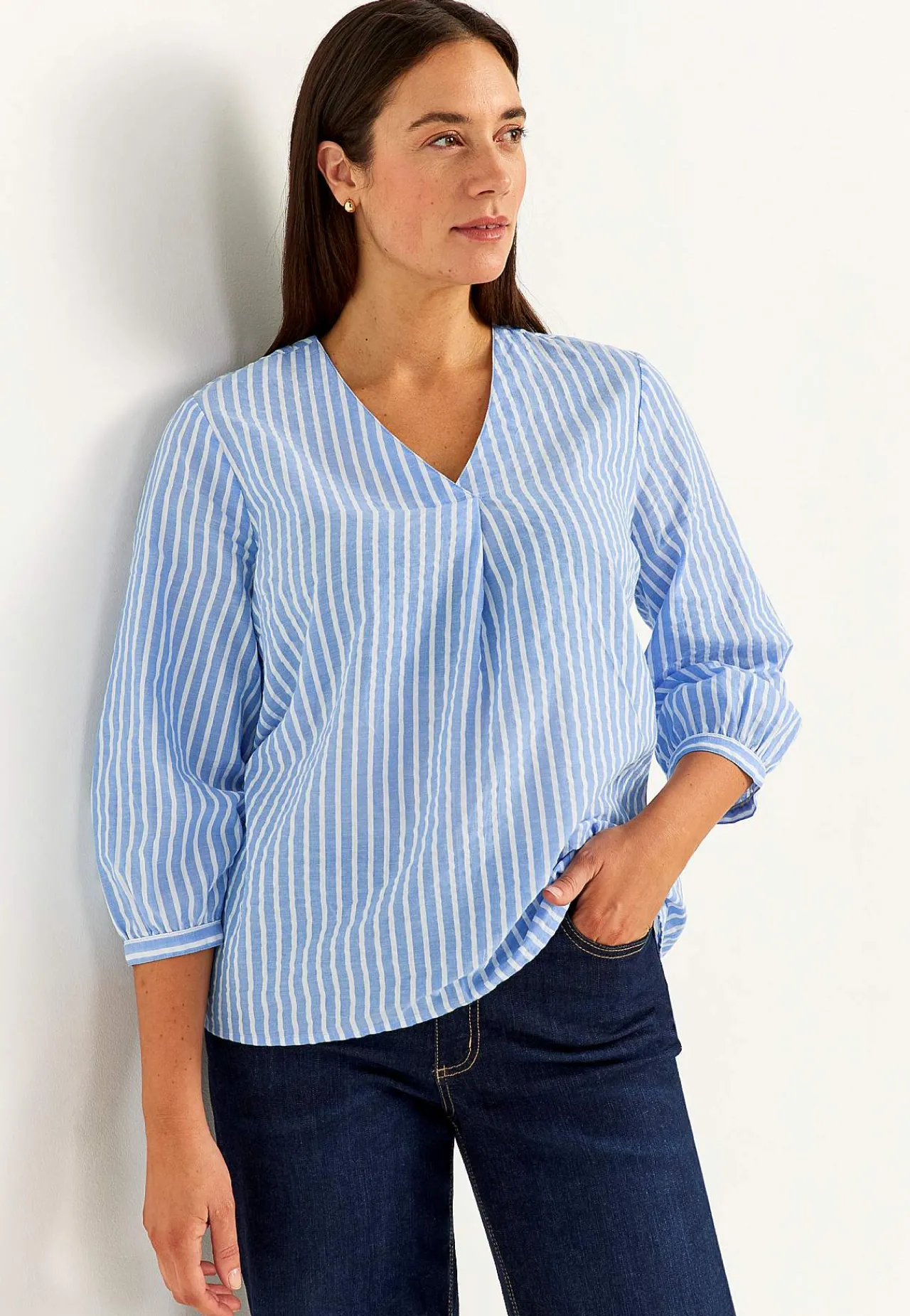 Bluser-Cellbes of Sweden Bluse i seersucker | Cellbes