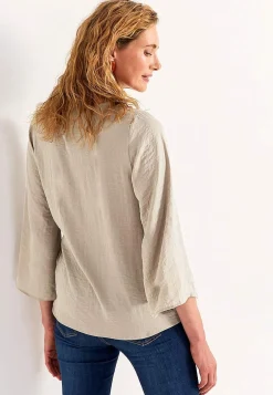 Bluser-Cellbes of Sweden Bluse med bindebånd Beige