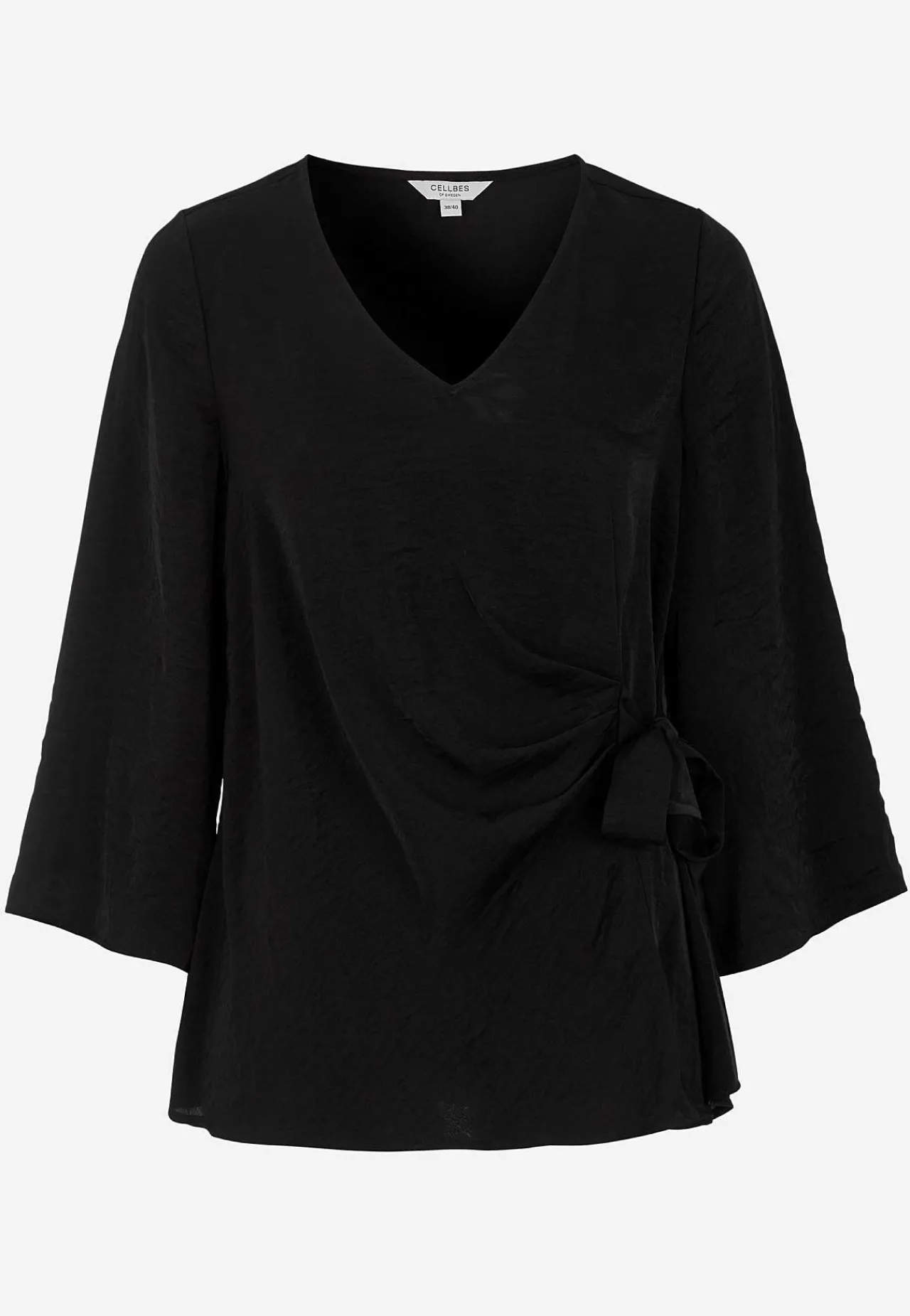 Bluser-Cellbes of Sweden Bluse med bindebånd Sort