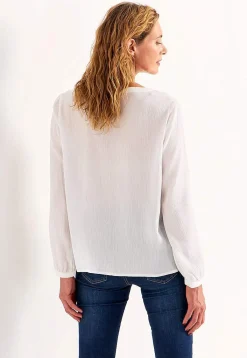 Bluser-Cellbes of Sweden Bluse med crepe kvalitet Offwhite