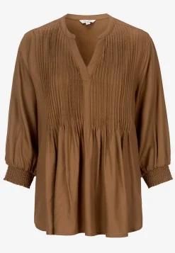 Toppe|Bluser-Cellbes of Sweden Bluse med syede lægge | Cellbes