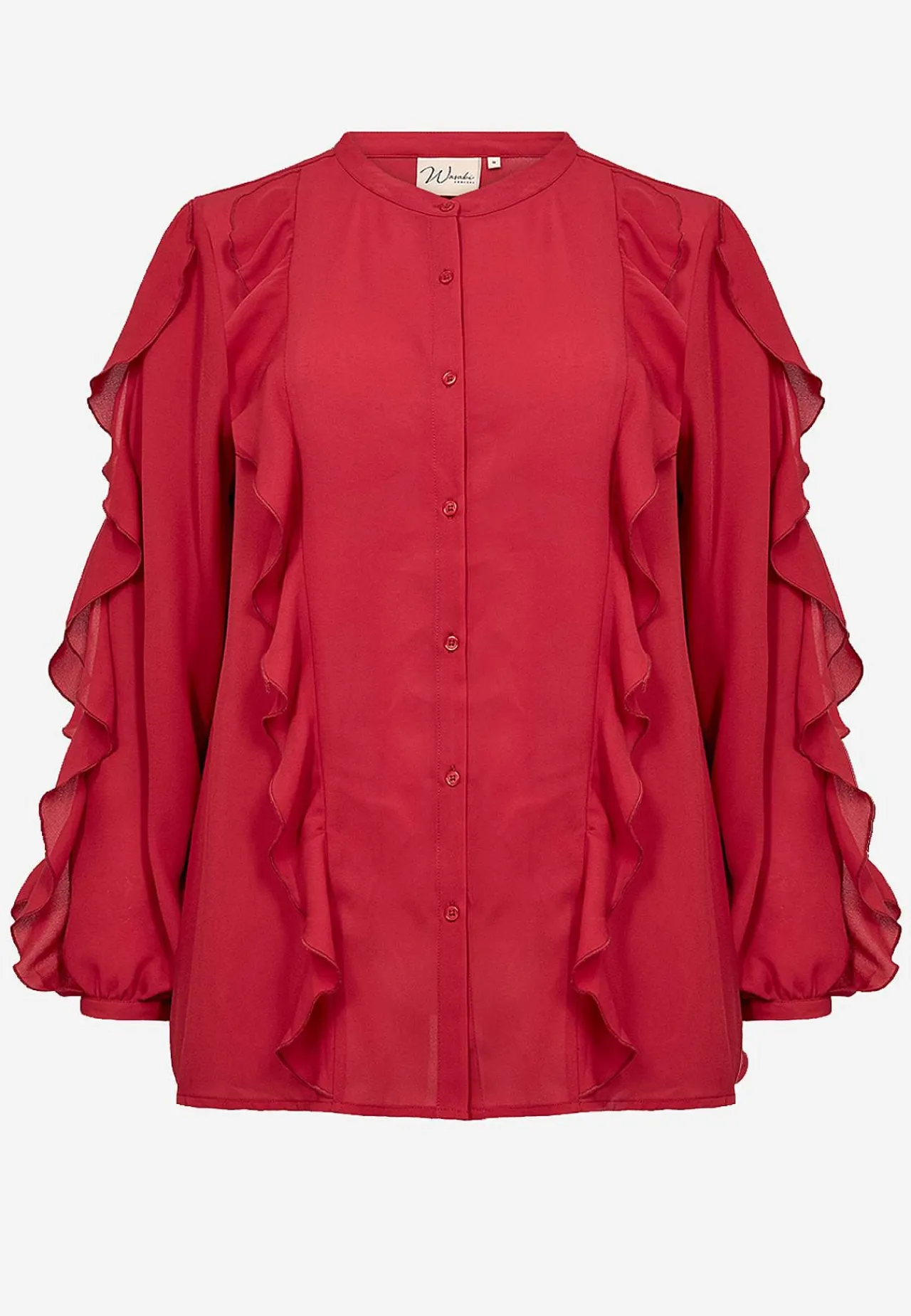 Bluser-Wasabiconcept Bluse med volanter | Cellbes