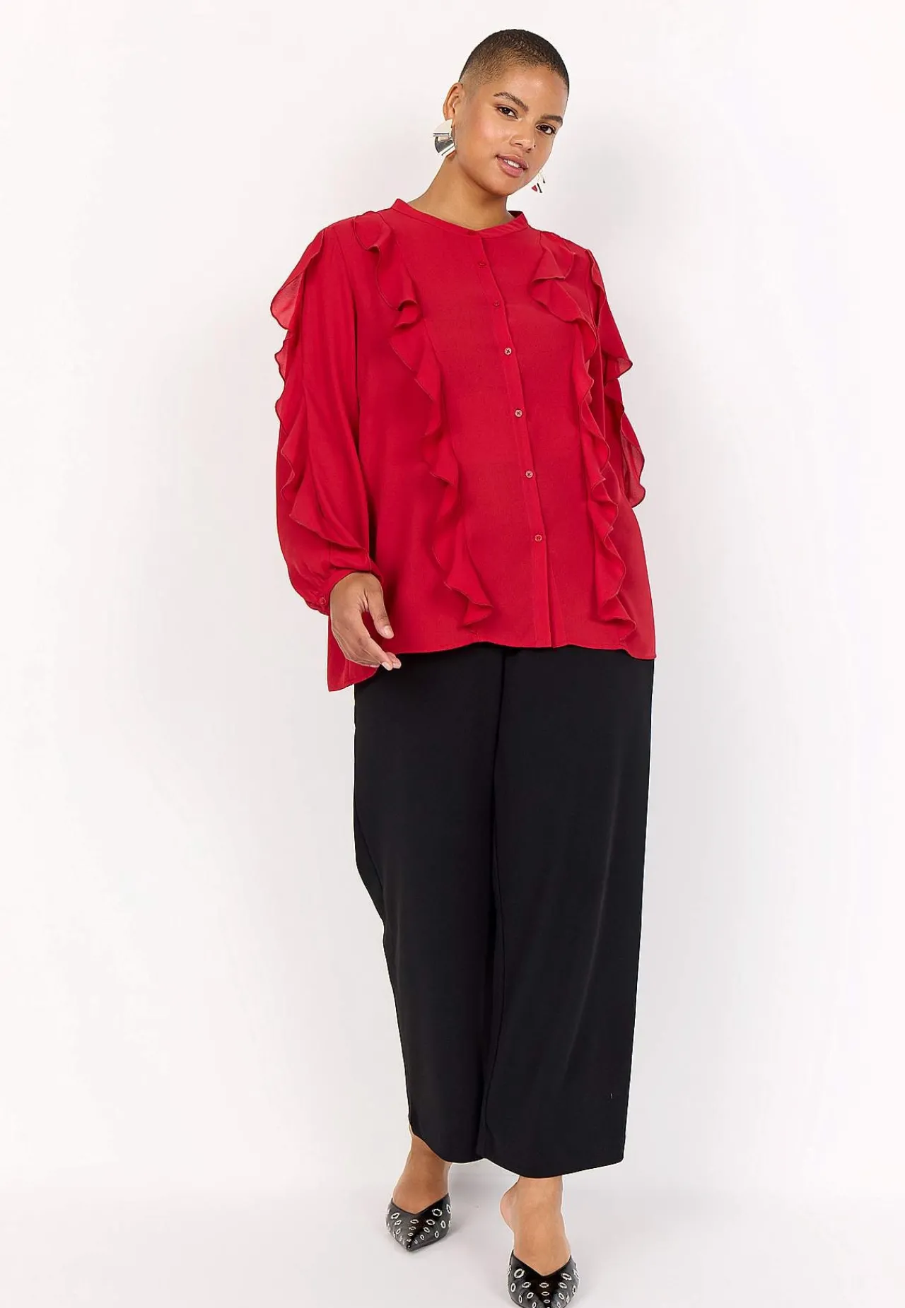 Bluser-Wasabiconcept Bluse med volanter | Cellbes