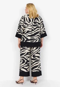 Bluser|Matchende Sæt-Wasabiconcept Bluse med zebramønster | Cellbes