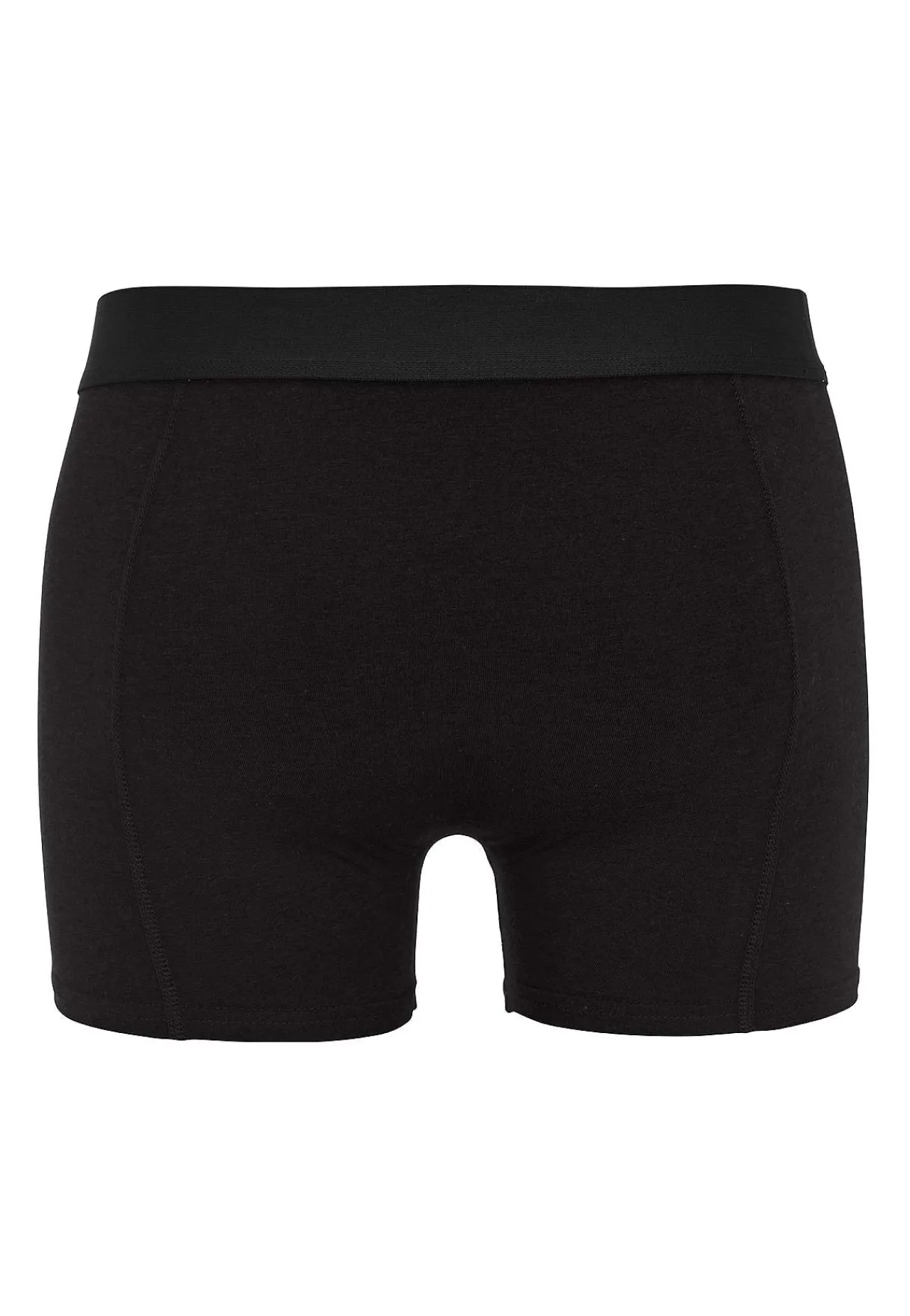 Underbukser- Boksershorts i bomuldsviscose Sort
