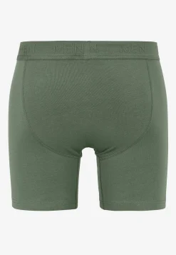 Underbukser- Boksershorts med længere ben 2-pack Kakigrøn