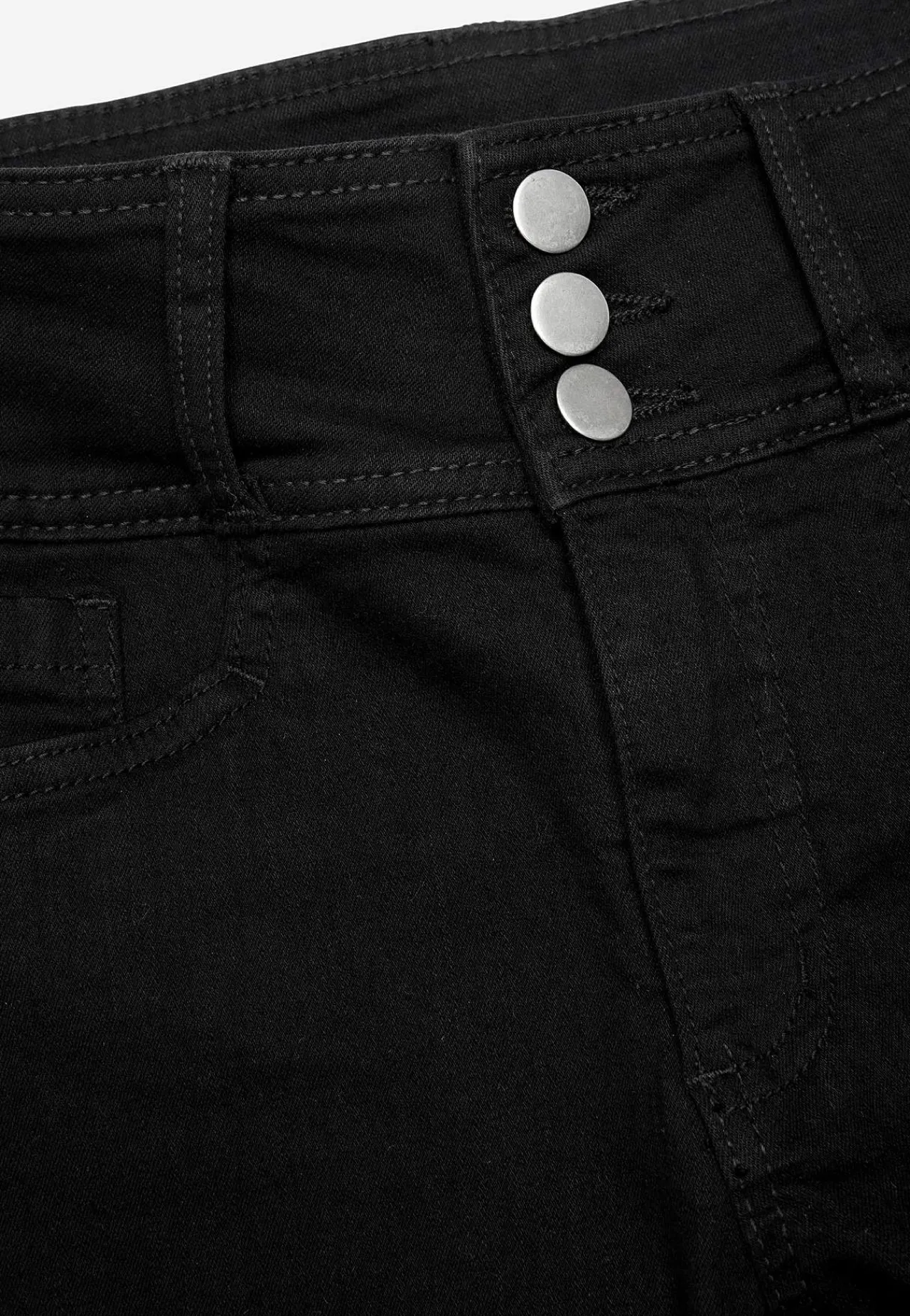 Høj Talje|Flere Længder- Bootcut jeans med høj talje Jennifer Sort / Denim
