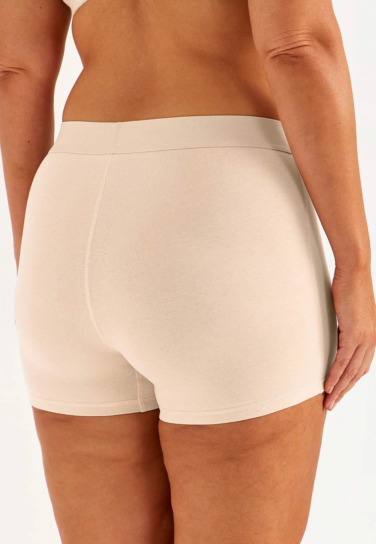 Undertøj|Flerpak Undertøj-Cellbes of Sweden Boxertrusse i bomuldsblanding 3-pack Beige