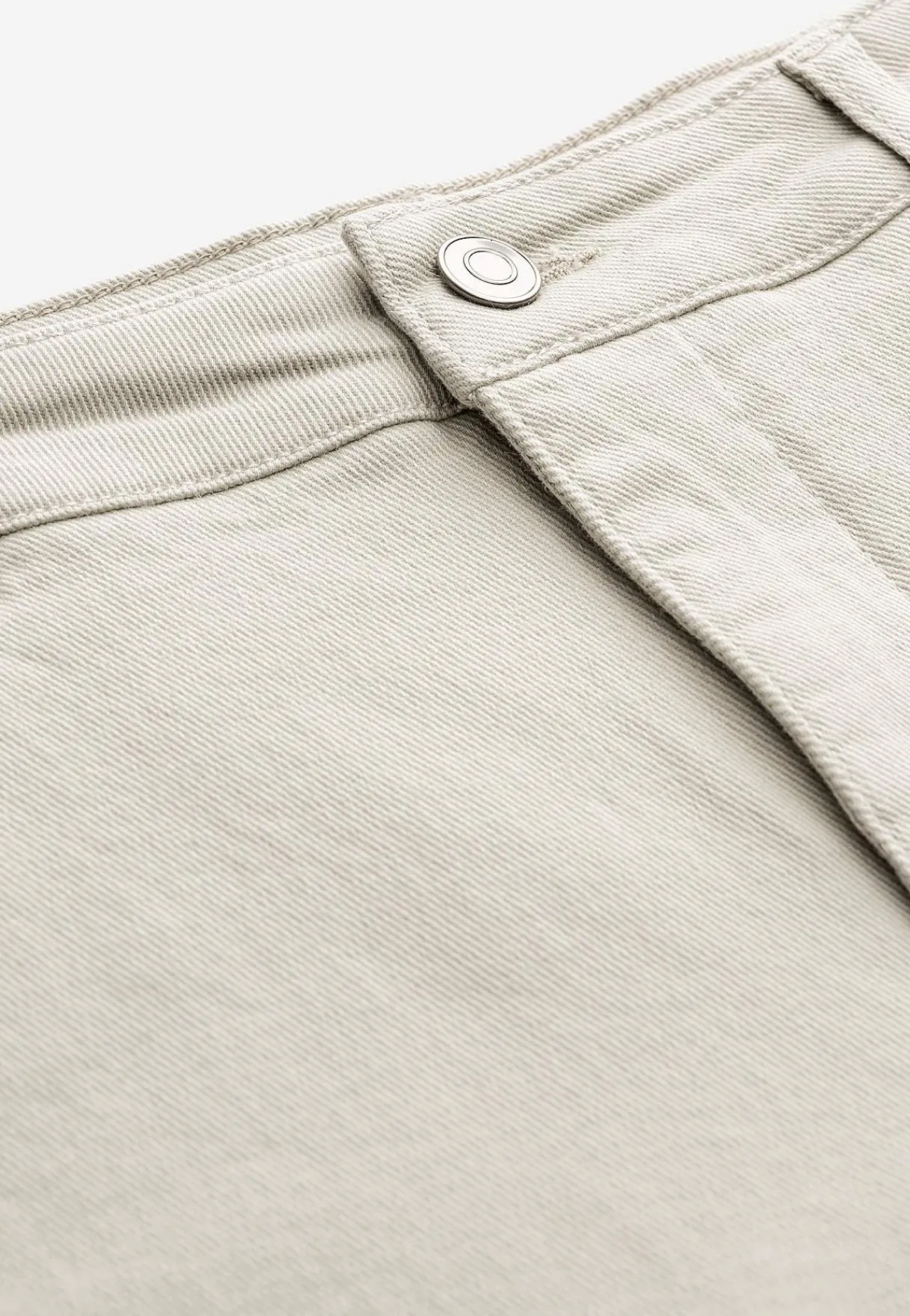 Ankelbukser|Vide Bukser-Cellbes of Sweden Brede ankeljeans Lys beige