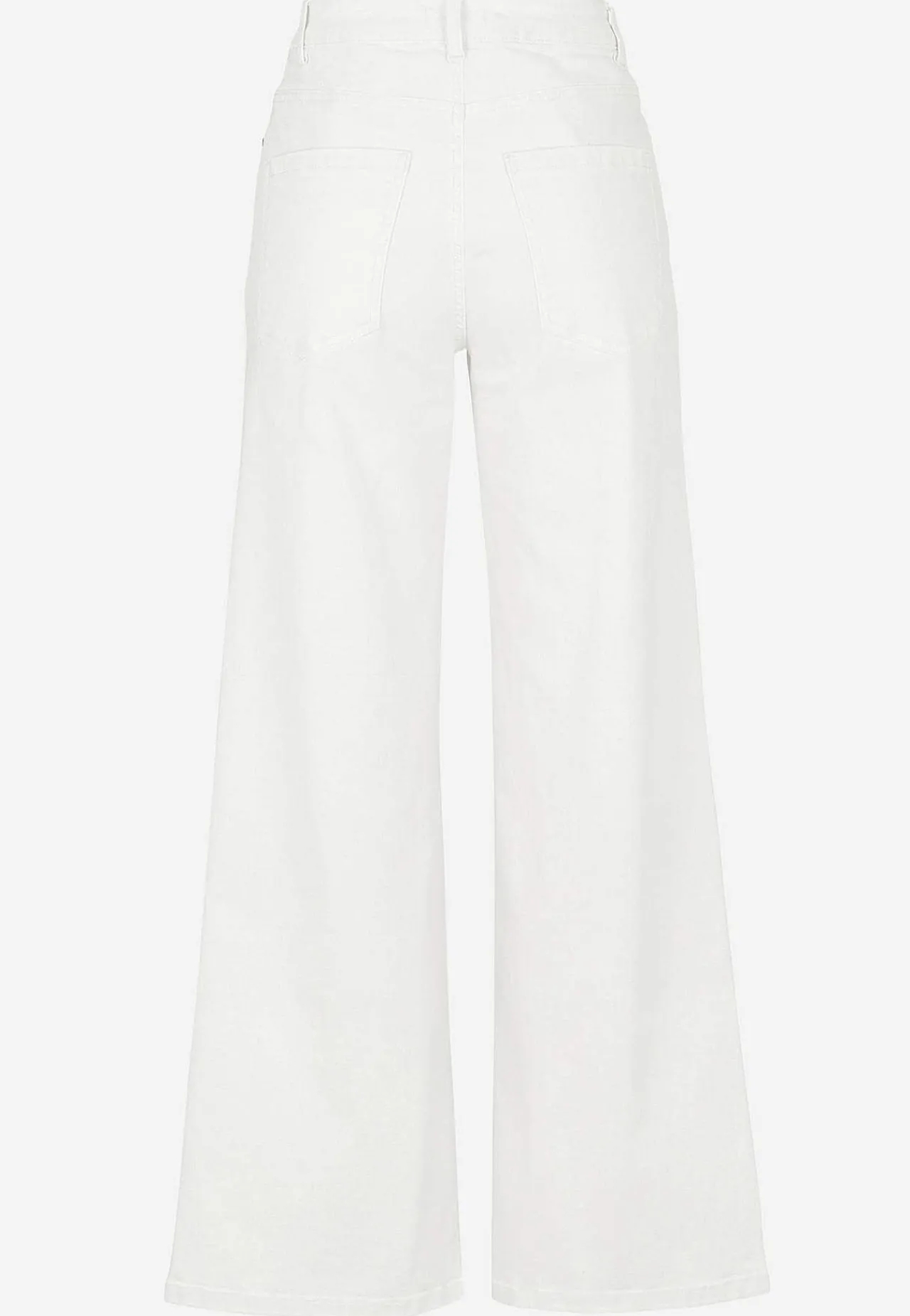 Høj Talje|Straight Fit-Cellbes of Sweden Brede jeans med høj talje Renata Hvid denim
