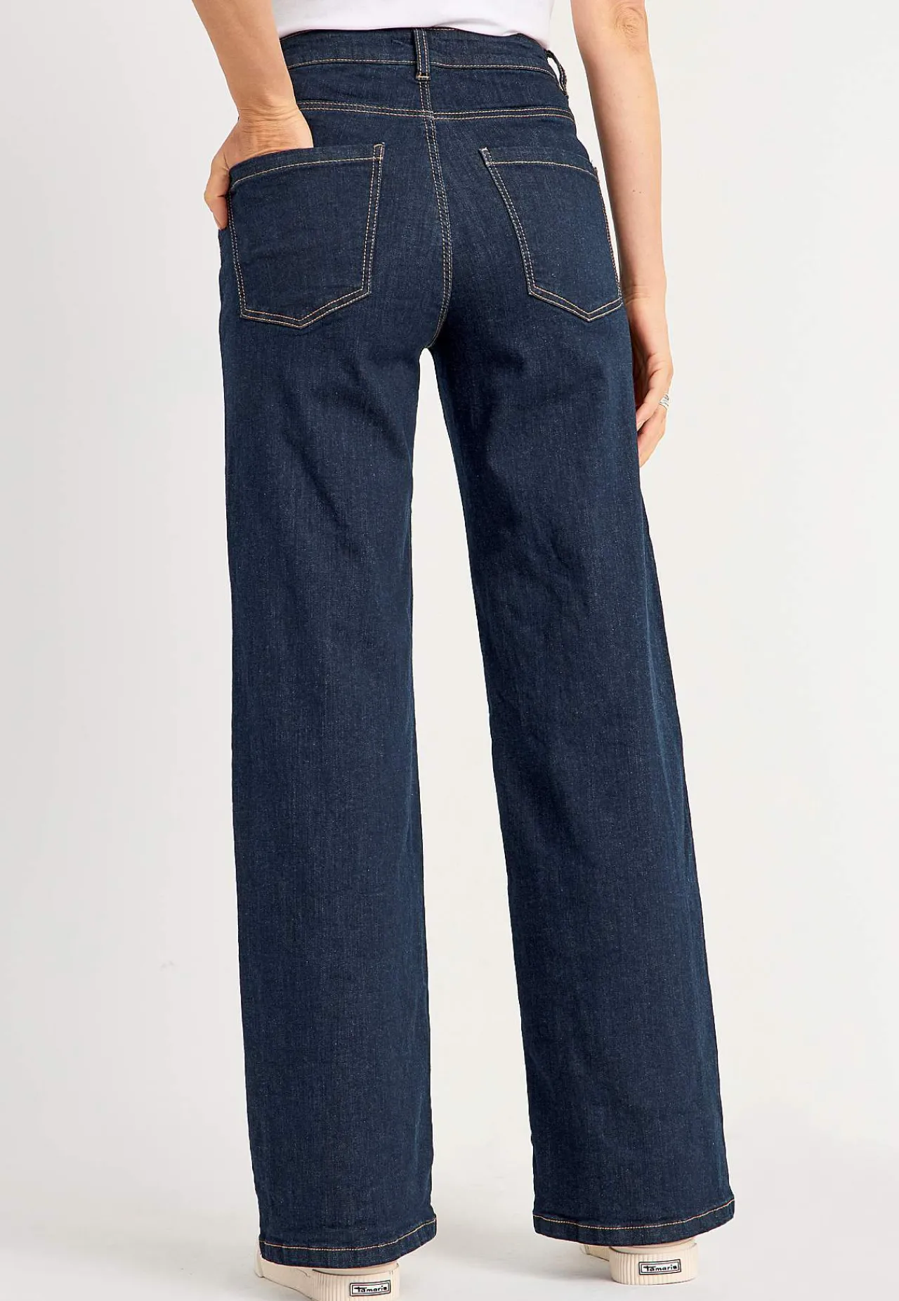 Høj Talje|Straight Fit-Cellbes of Sweden Brede jeans med høj talje Renata | Cellbes