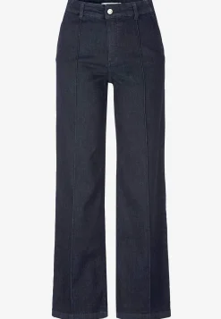 Straight Fit|Stretch Jeans-Cellbes of Sweden Brede jeans med syede pressefolder Mia | Cellbes