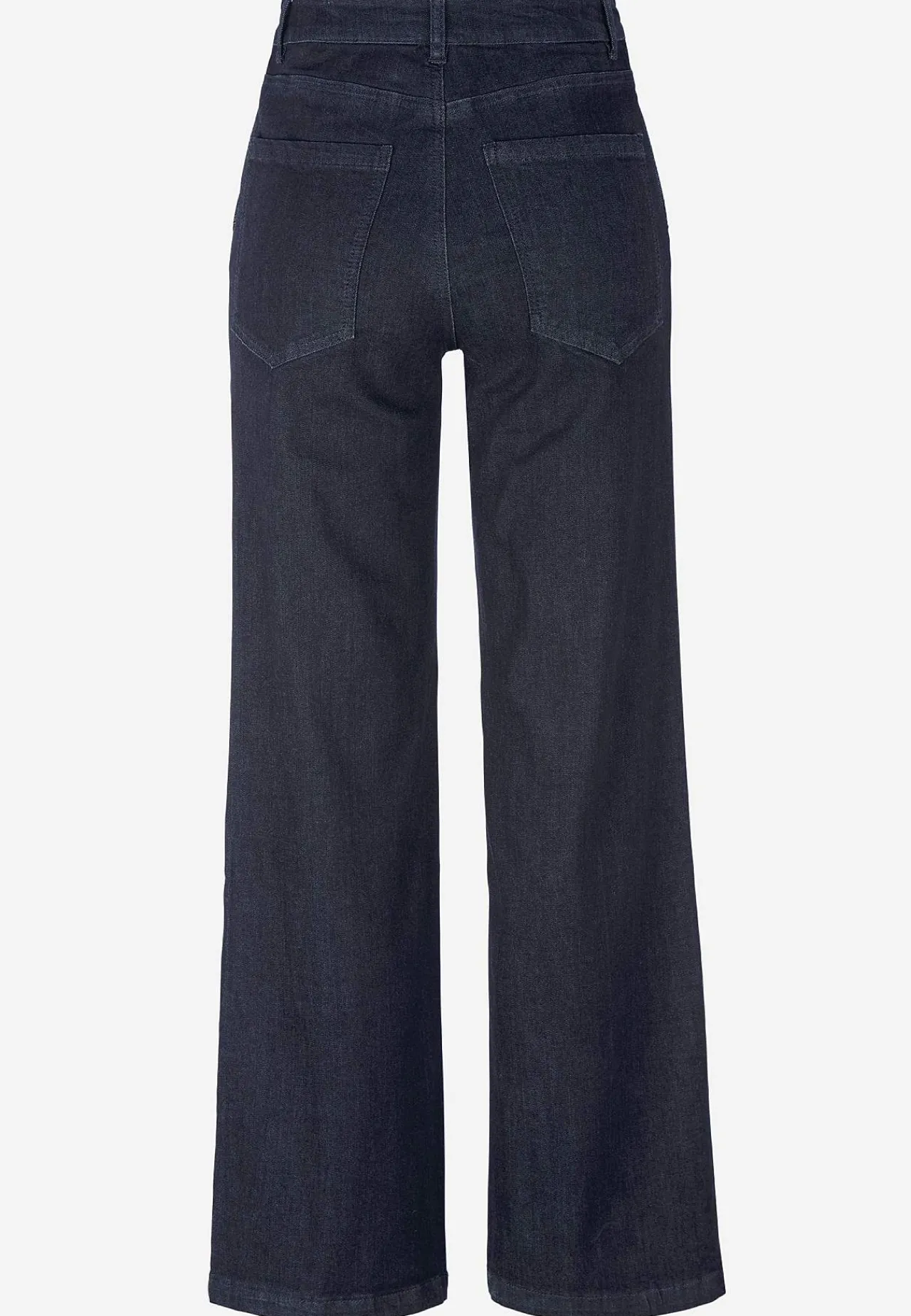 Straight Fit|Stretch Jeans-Cellbes of Sweden Brede jeans med syede pressefolder Mia | Cellbes