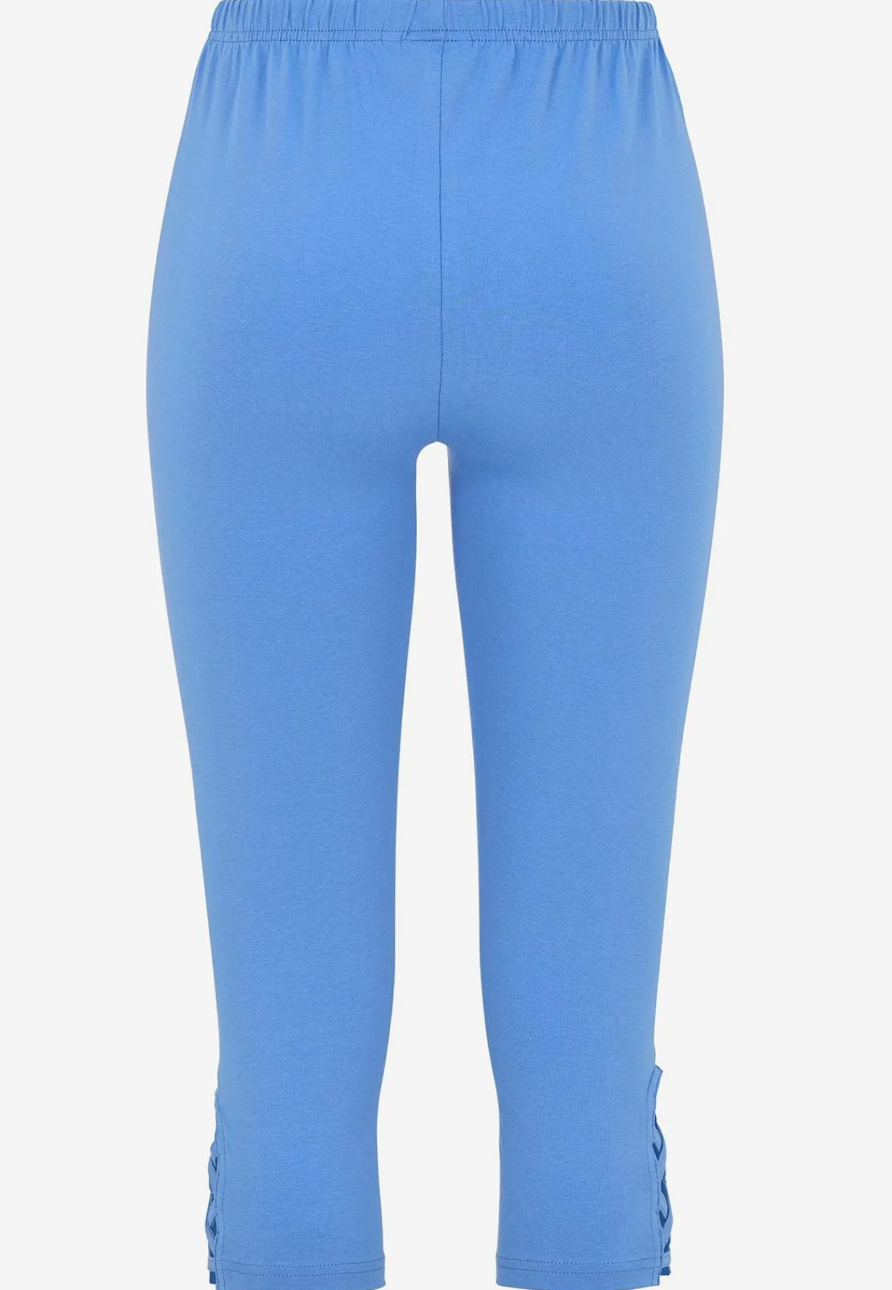 Caprileggings|Flerpak Leggings-Cellbes of Sweden Capri leggings med dejlige detaljer 2-pack Blå + Sort