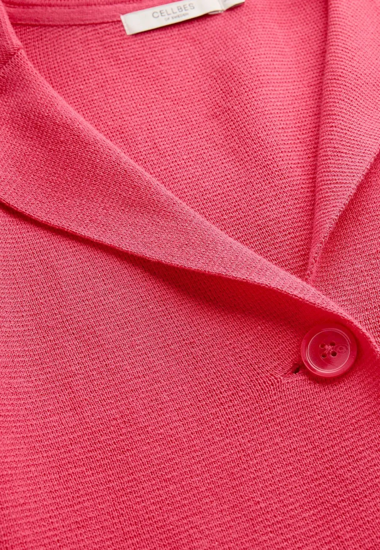 Cardiganer|Trøjer-Cellbes of Sweden Cardigan med knapper Cerise