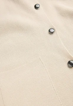 Cardiganer|Trøjer- Cardigan med knapper Beige