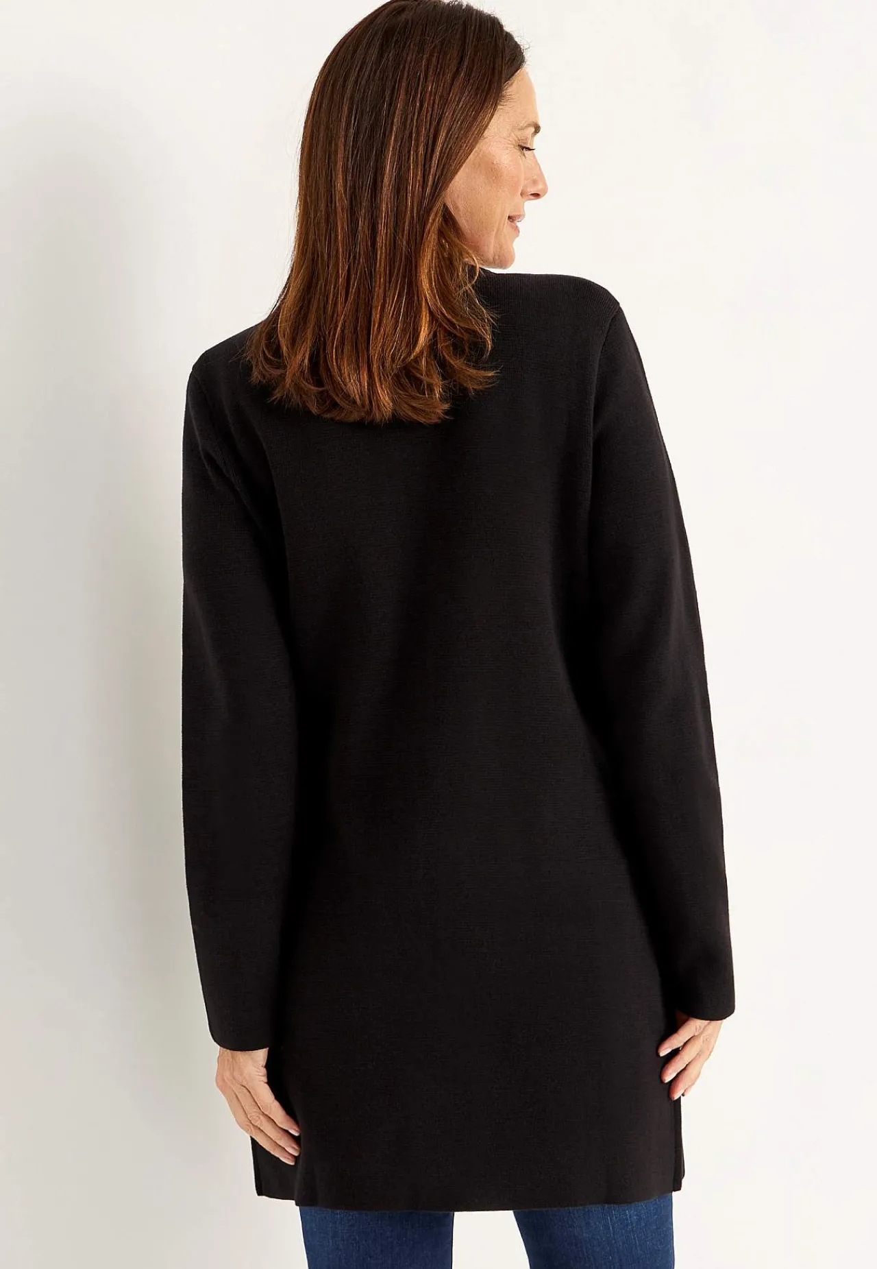 Cardiganer|Cardiganer-Cellbes of Sweden Cardigan med lynlås Sort