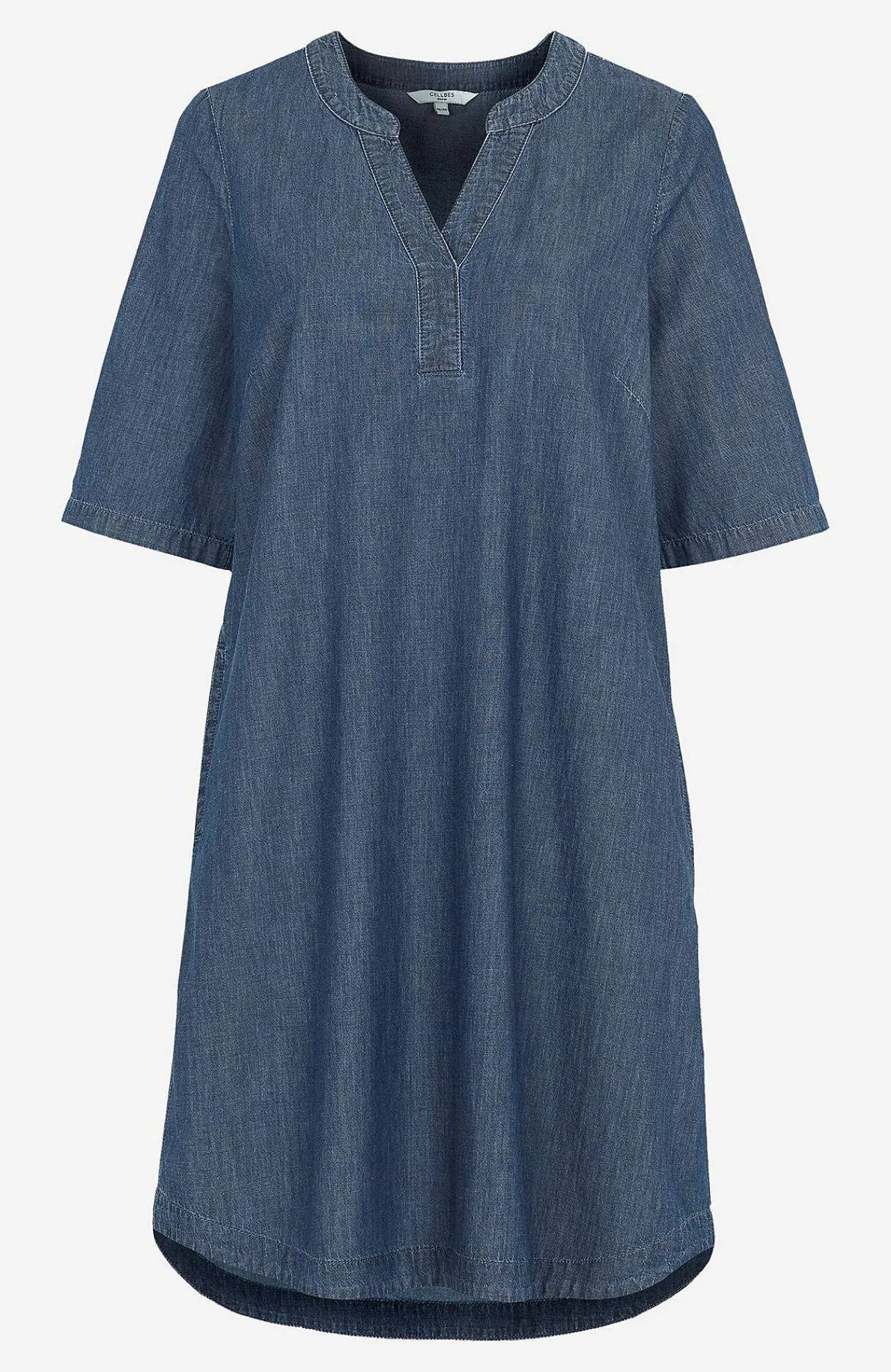 Denimkjoler|Denimkjoler-Cellbes of Sweden Cowboykjole i blødvasket denim Mørkeblå / Denim