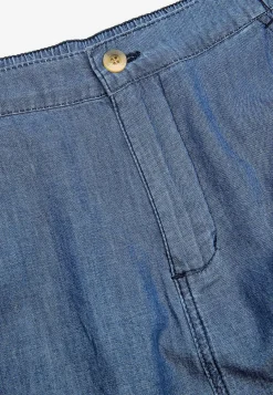 Nederdele|Denimnederdele-Cellbes of Sweden Cowboynederdel med lommer Mellemblå Denim