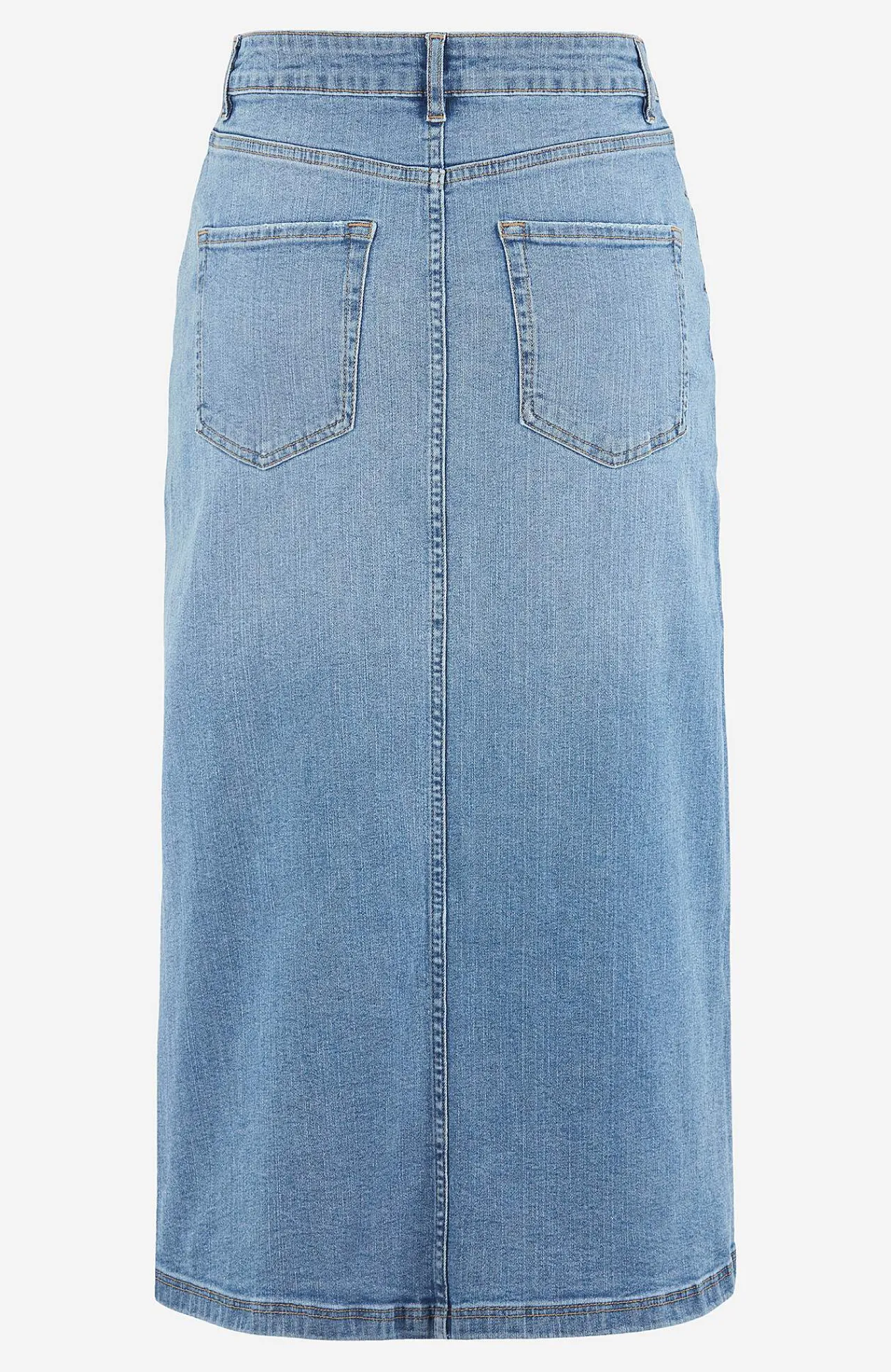Nederdele|Denimnederdele-Cellbes of Sweden Cowboynederdel med slids foran | Cellbes
