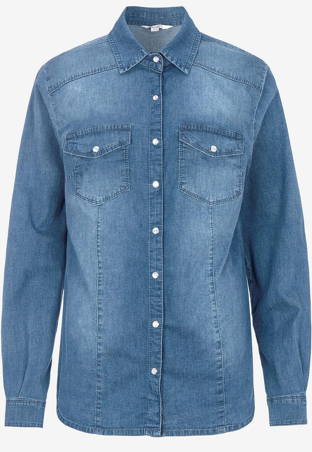 Skjorter-Cellbes of Sweden Cowboyskjorte i lidt lettere denim | Cellbes