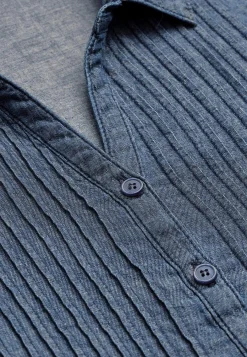 Denim|Denim-Toppe-Cellbes of Sweden Cowboyskjorte med syede lægge | Cellbes