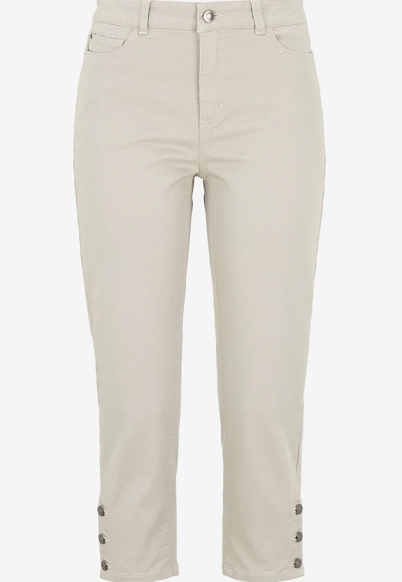Forårsbukser|Capribukser-Cellbes of Sweden Crop jeans med design med fem lommer | Cellbes
