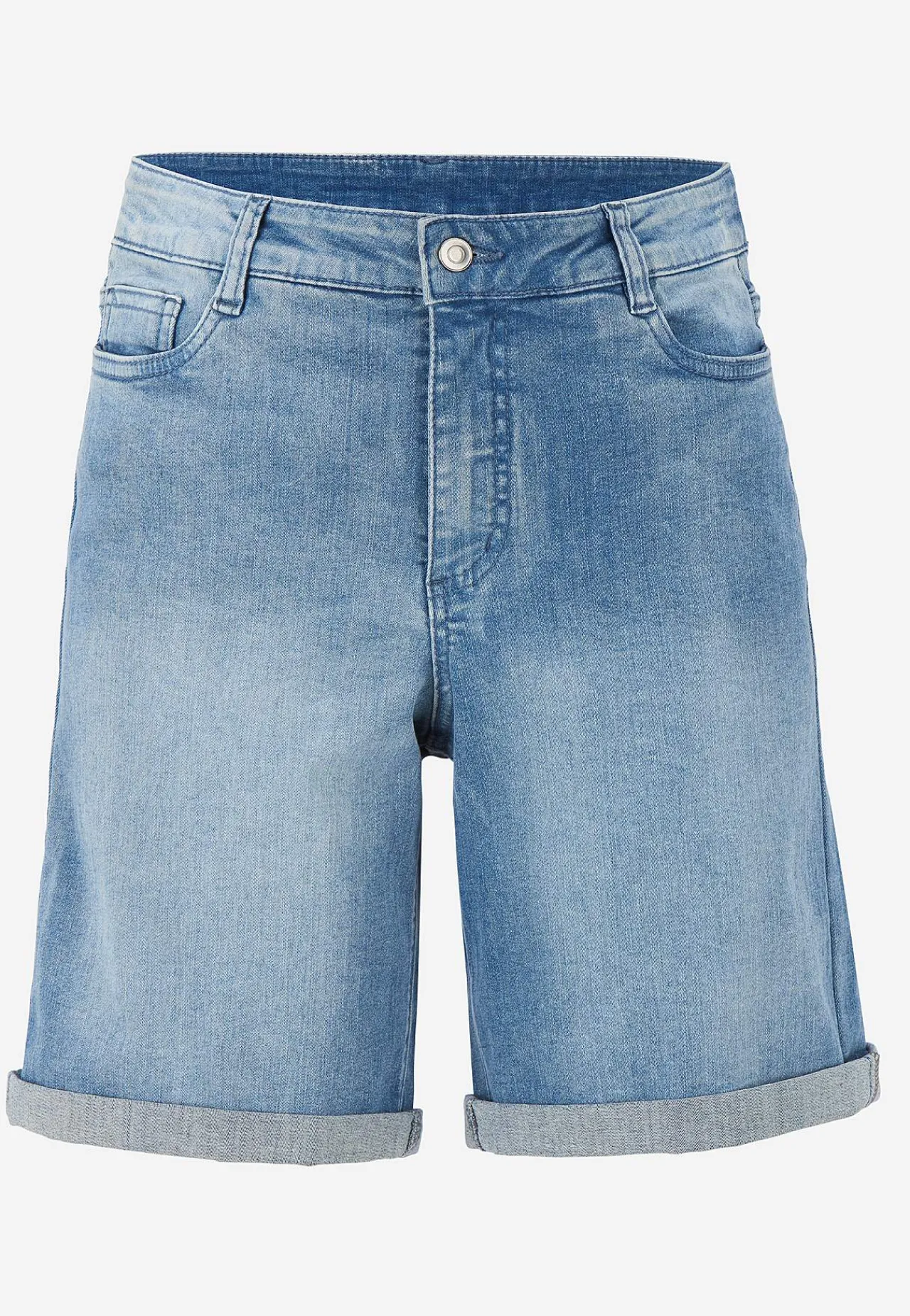 Forårsbukser|Jeansshorts-Cellbes of Sweden Denimshorts med komfortabelt stræk Lyseblå / Denim