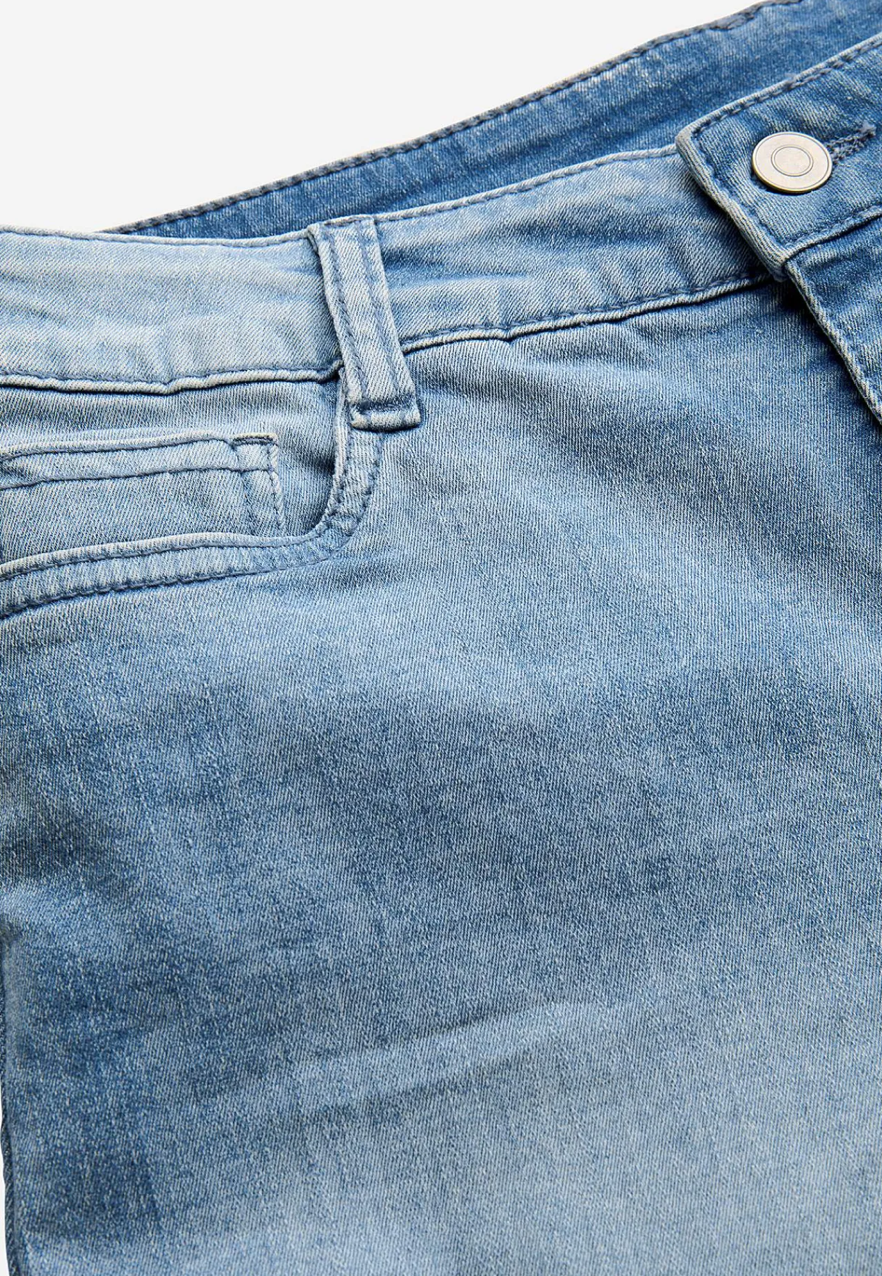 Forårsbukser|Jeansshorts-Cellbes of Sweden Denimshorts med komfortabelt stræk Lyseblå / Denim