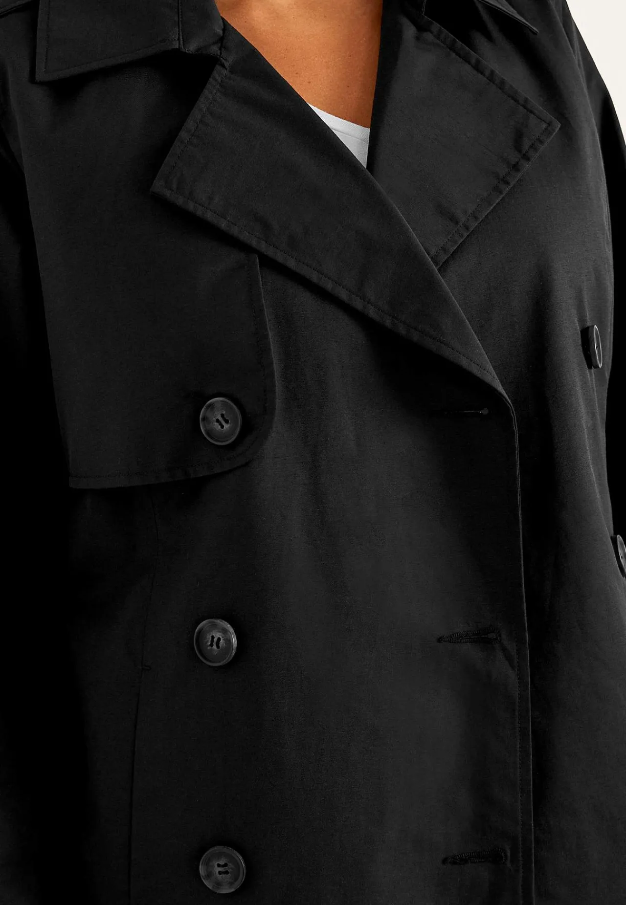 Forårsjakker|Trenchcoats-Cellbes of Sweden Dobbeltbrystet, kort trenchcoat | Cellbes