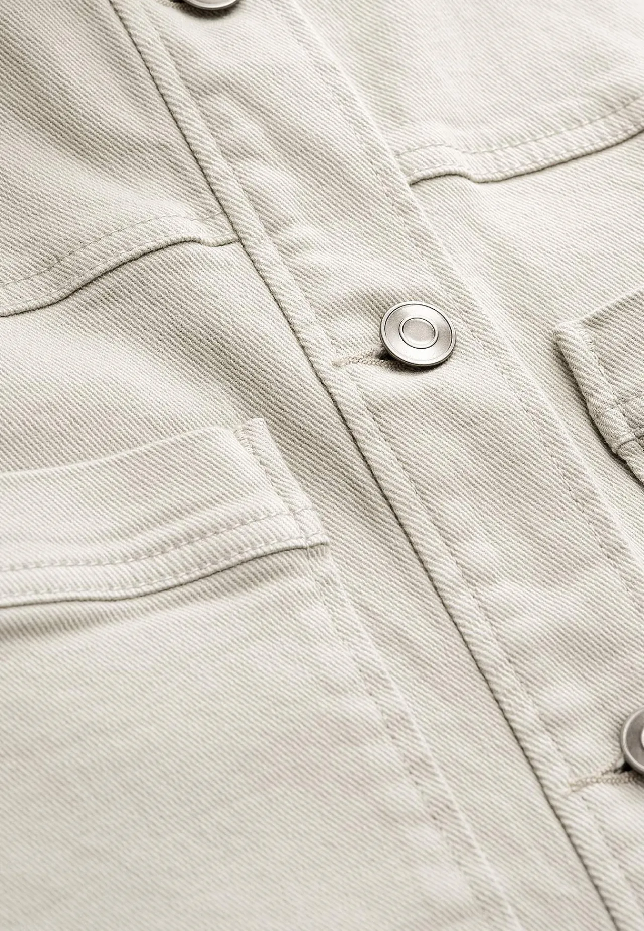 Forårsjakker|Denimjakker-Cellbes of Sweden Elastisk jeansjakke Lys beige