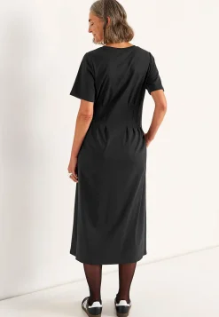 Festkjoler|Festkjoler-Cellbes of Sweden Elastisk Premium jerseykjole Sort