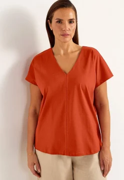 Premium|Premium-Cellbes of Sweden Elastisk Premium jerseytop Rust