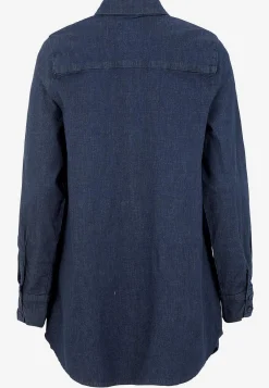 Denim|Denim-Toppe-Cellbes of Sweden Elastisk tunika i denim Mørkeblå / Denim