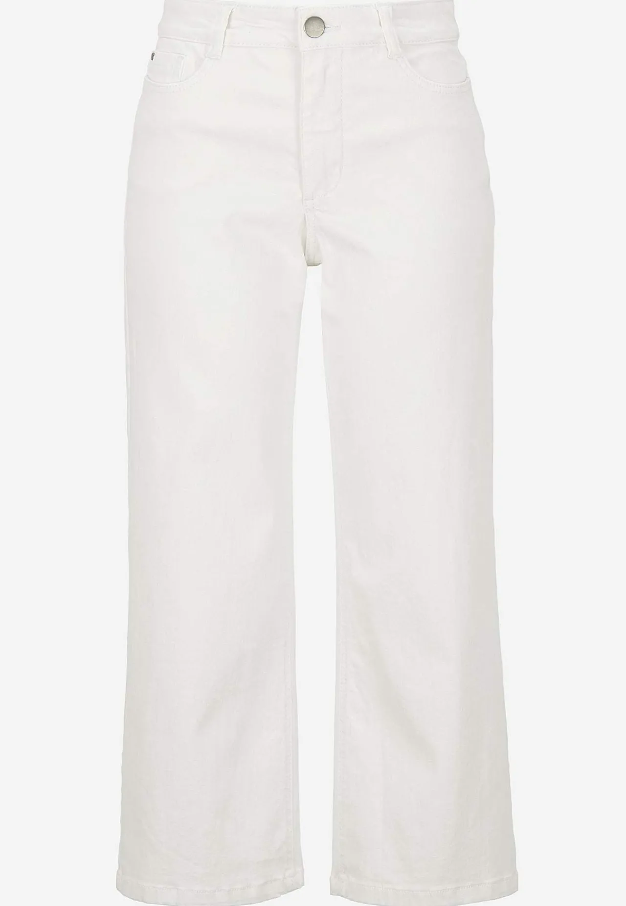 Forårsbukser|Ankelbukser-Cellbes of Sweden Elastiske ankeljeans Hvid / Denim
