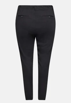 Ankelbukser|Trikobukser-Wasabiconcept Elastiske jerseybukser Sort