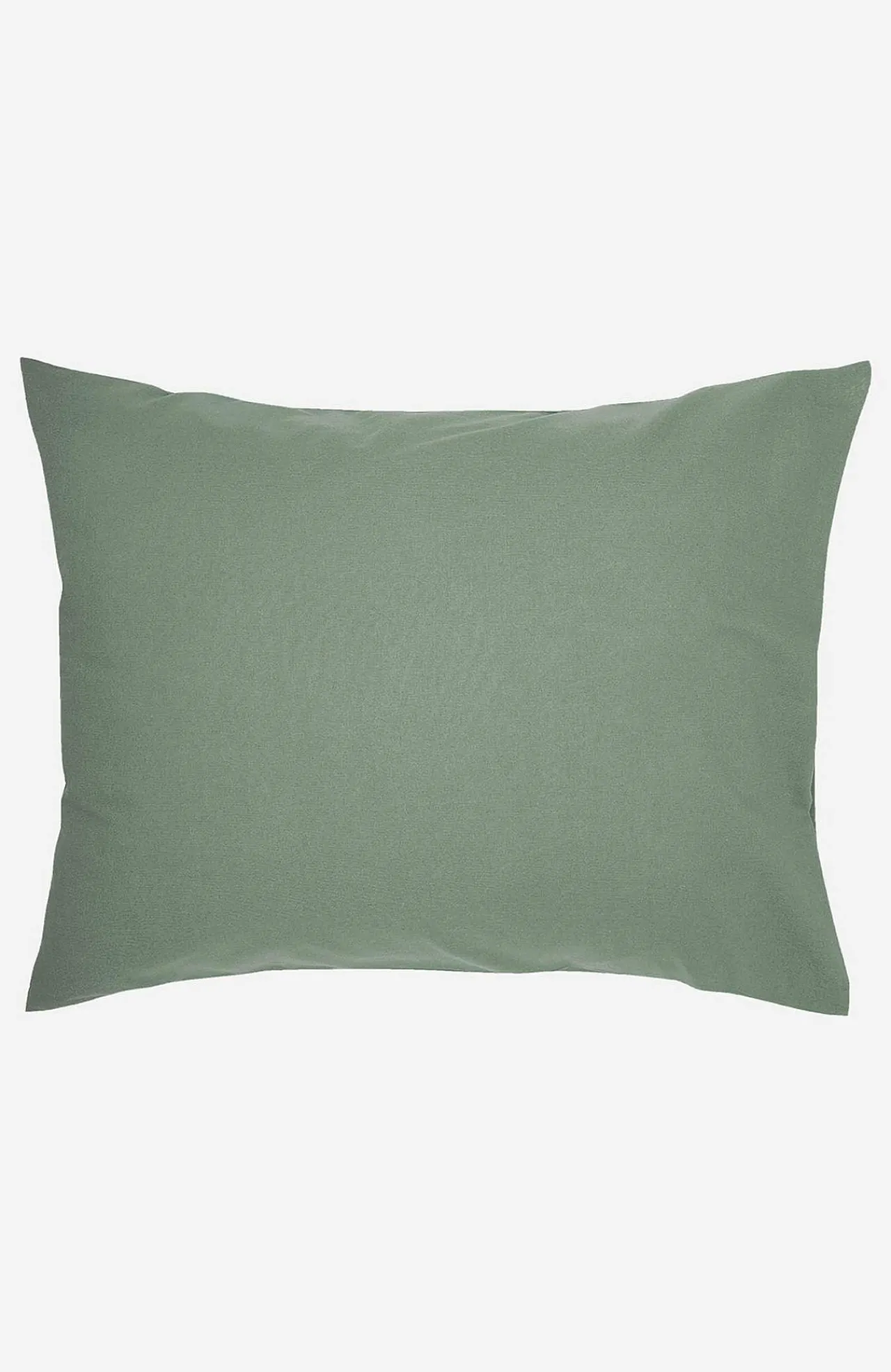 Pudebetræk|Flerpak-Borganäs Ensfarvet pudebetræk 50x60 cm 50x60 cm 2-pack Støvet grøn