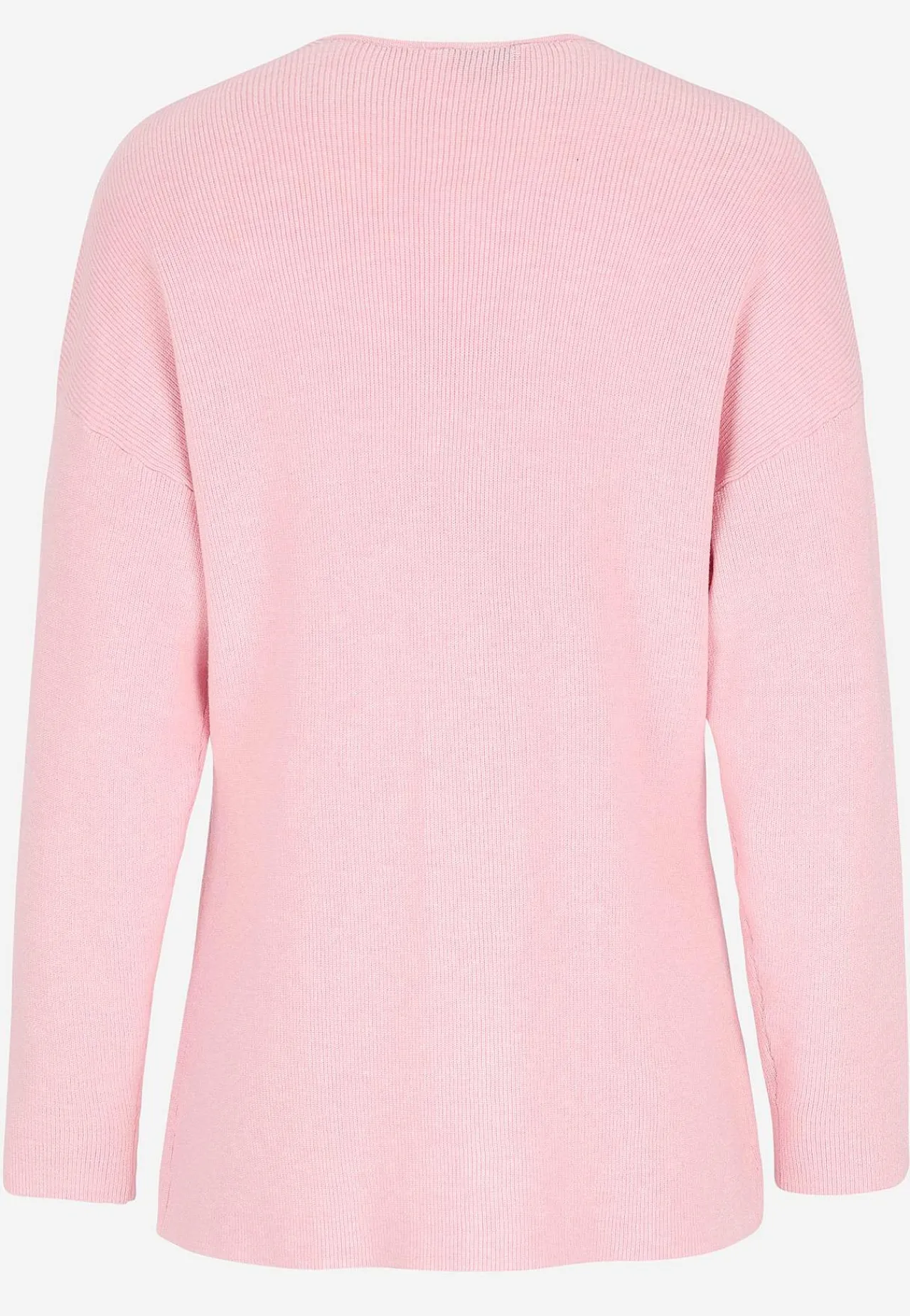 Cardiganer|Cardiganer- Fintstrikket cardigan Lys rosa
