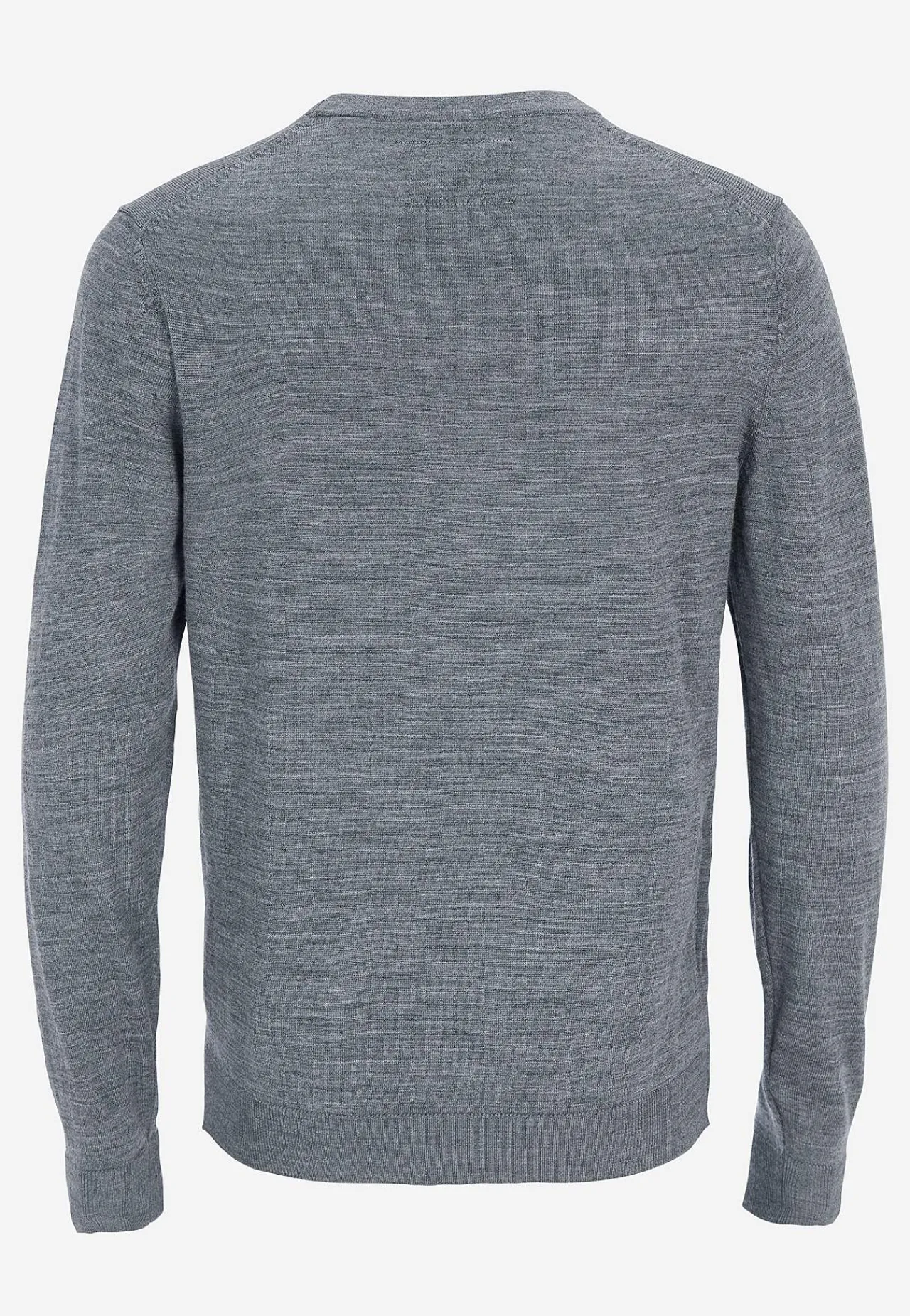 Striktrøjer-JACK & JONES Fintstrikket trøje i merinould Gråmeleret